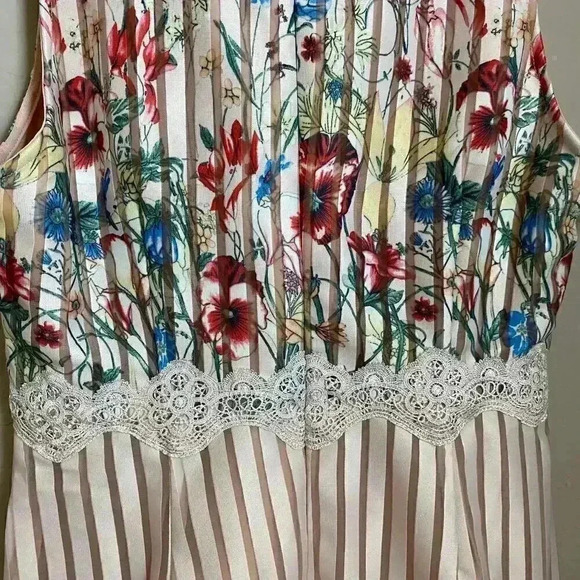 Foxiedox Meadow Floral Stripe Mini‎ Dress - Picture 12 of 15